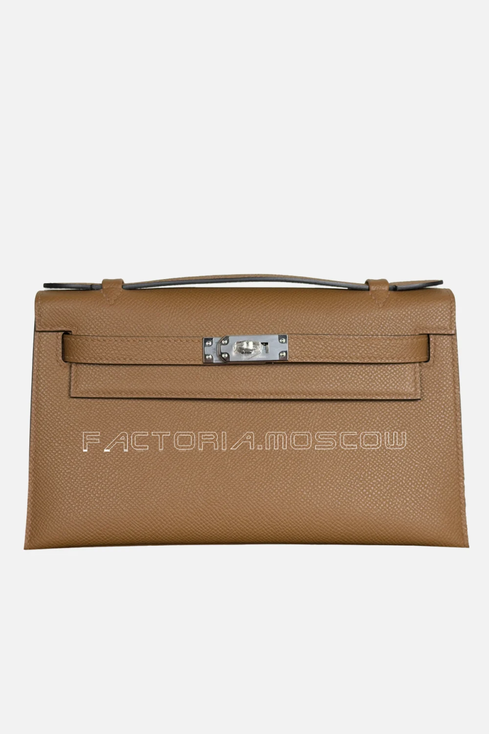 Hermes Kelly Pochette Epsom Color Alezan PHW