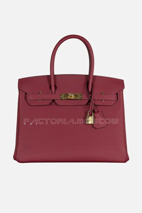Hermes Birkin 30 Togo Color Rubis GHW