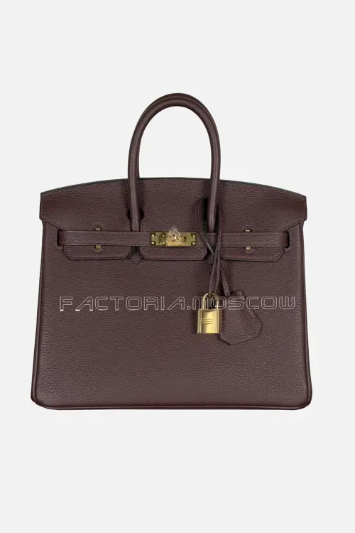 Hermes Birkin 25 Togo Color Rouge Sellier GHW