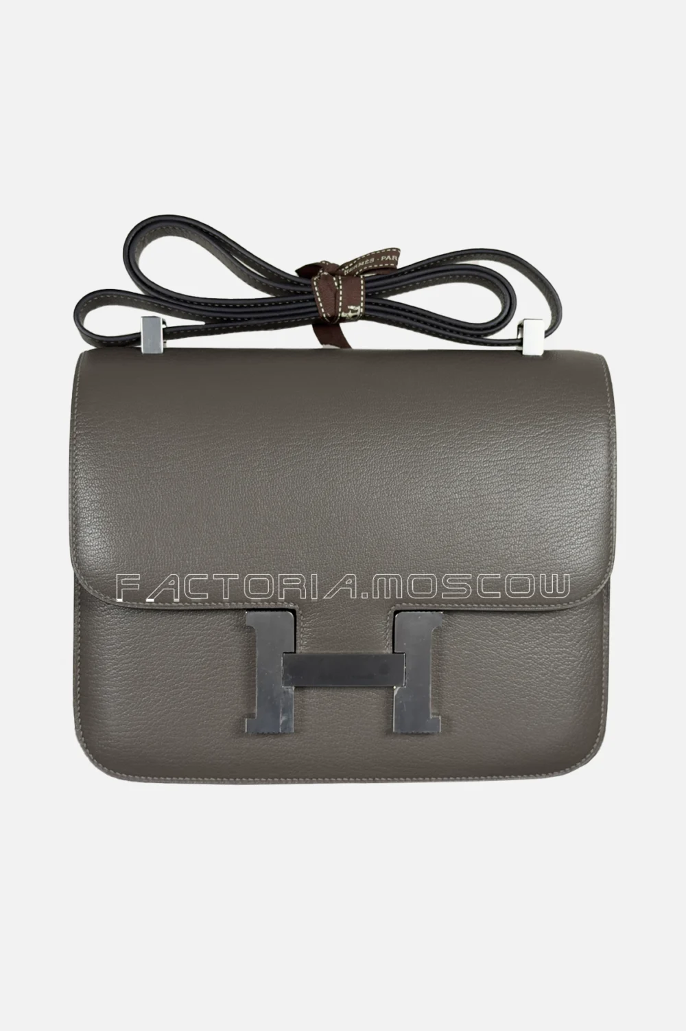 Hermes Constance 24 Chevre Color Gris Etain PHW