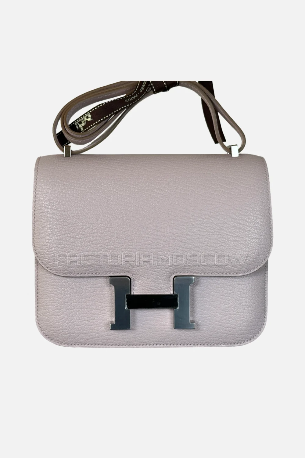 Hermes Constance 18 Chevre Color Mauve Pale PHW