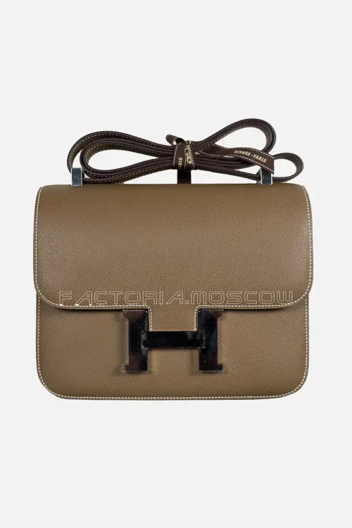 Hermes Constance 24 Epsom Color Etoupe PHW