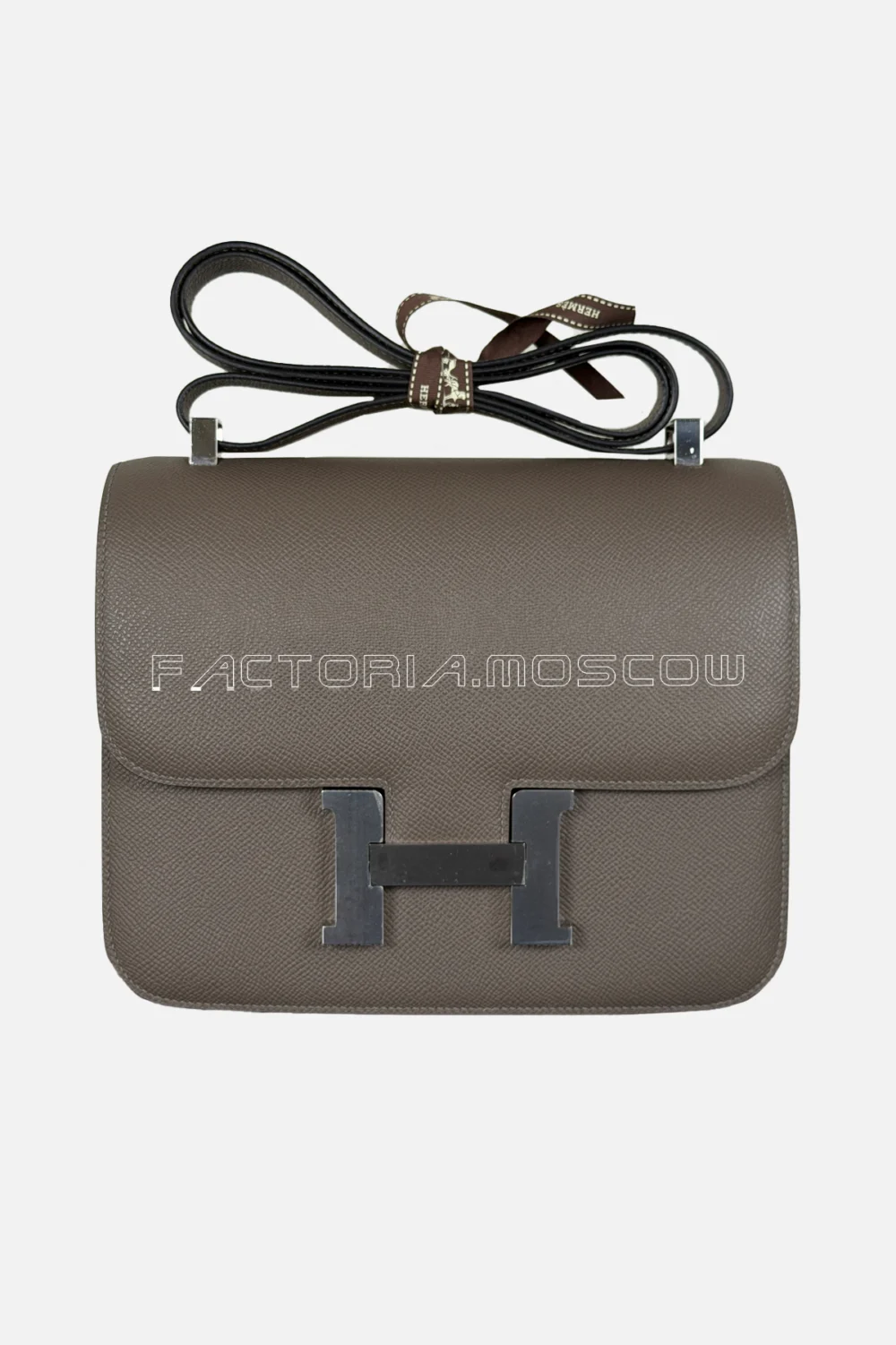 Hermes Constance 24 Epsom Color Gris Etain PHW