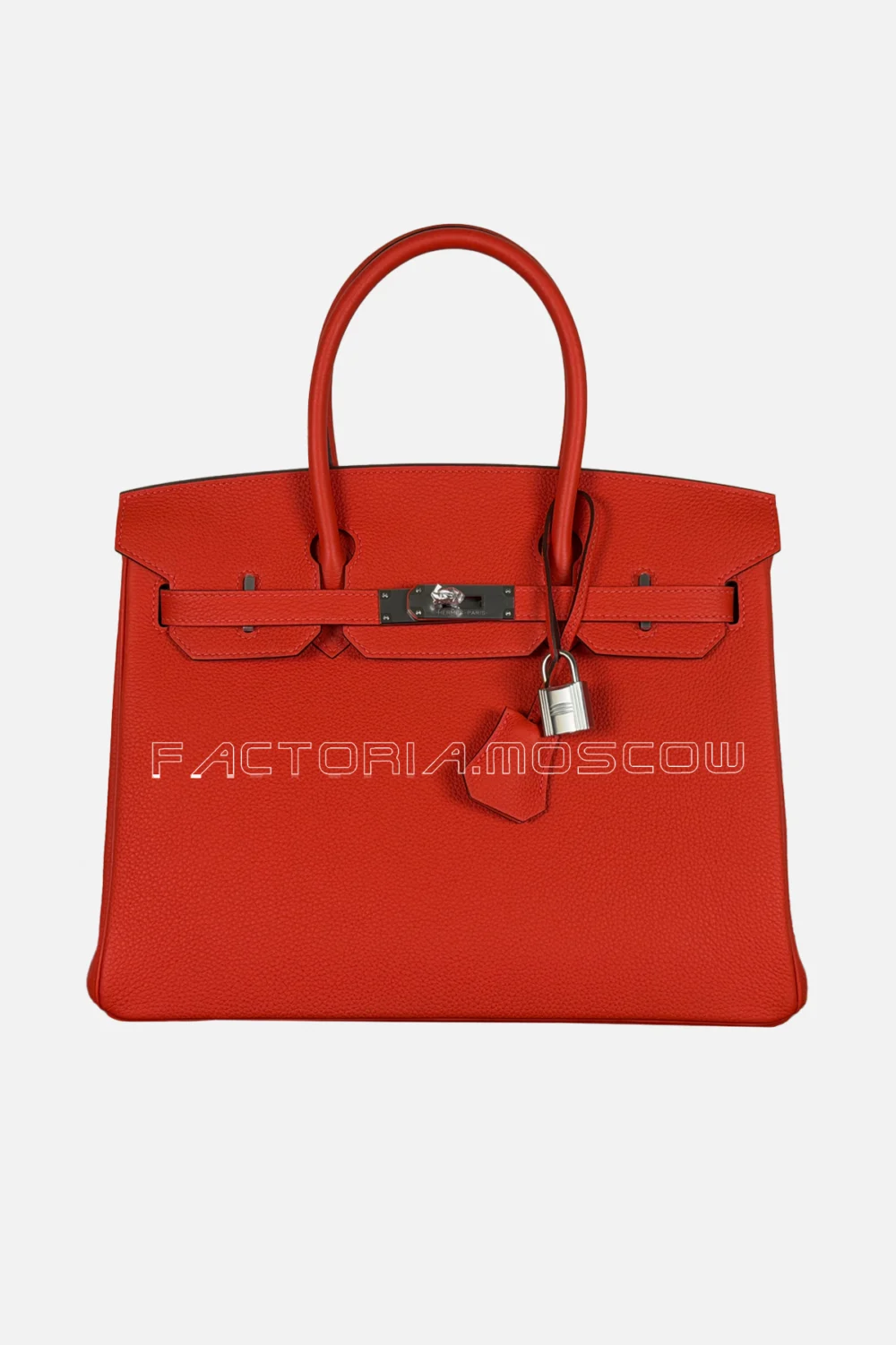 Hermes Birkin 30 Togo Color Feu PHW