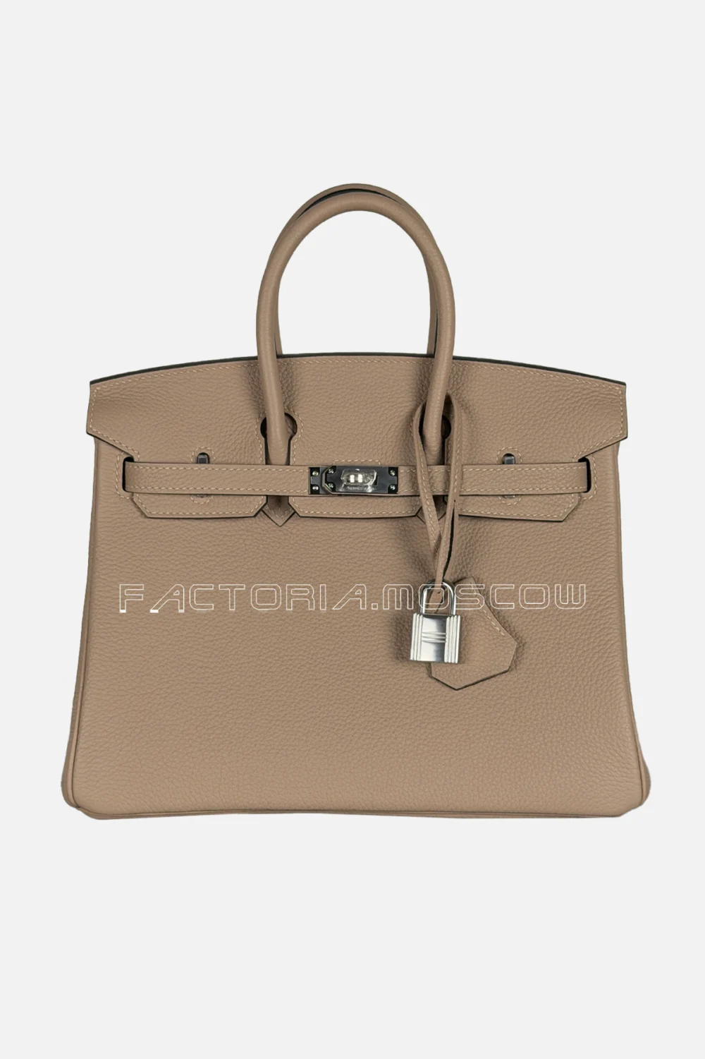 Hermes Birkin 25 Togo Gris Tourterelle Phw