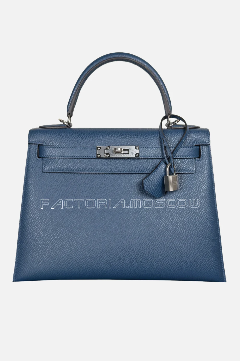 Hermes Kelly Sellier 28 Epsom Color Deep Blue Phw