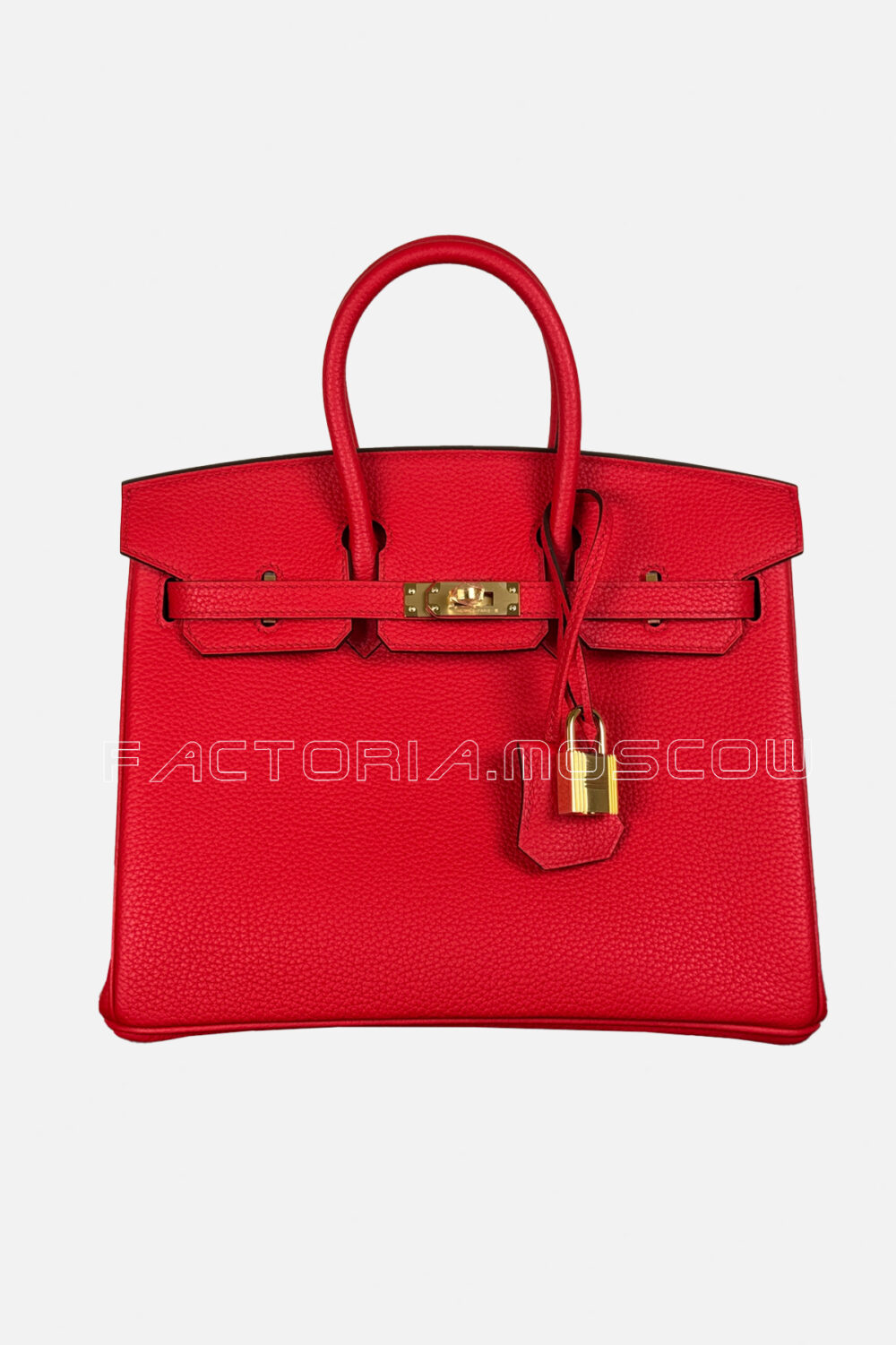 Hermes Birkin 25 Togo Color Rouge De Coeur Phw