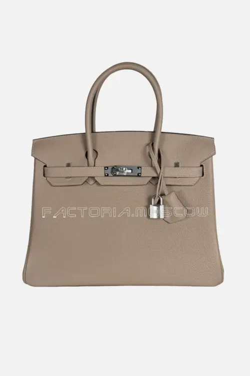 Hermes Birkin 30 Togo Gris Tourterelle PHW