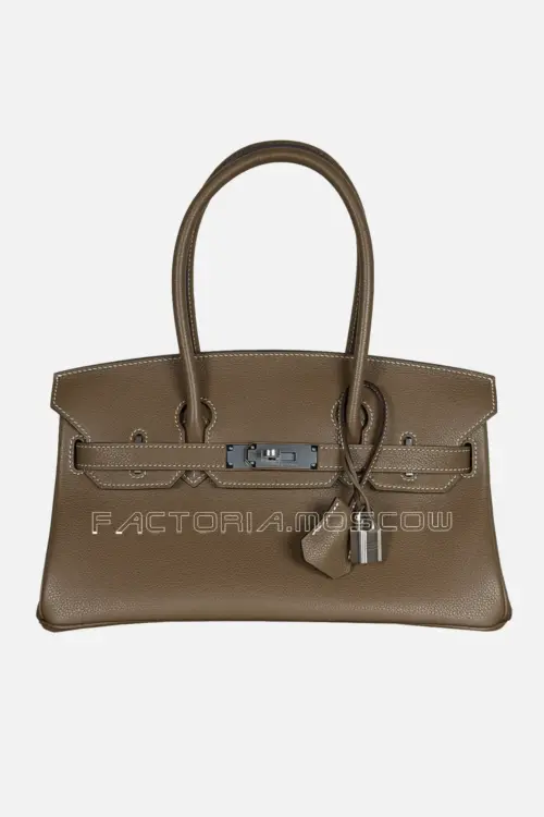 Hermes Birkin Shoulder 29 Evercolor Color Etoupe PHW
