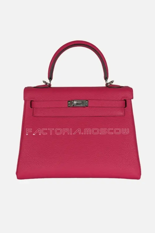 Hermes Kelly Retourne 25 Togo Color Rose Mexico PHW