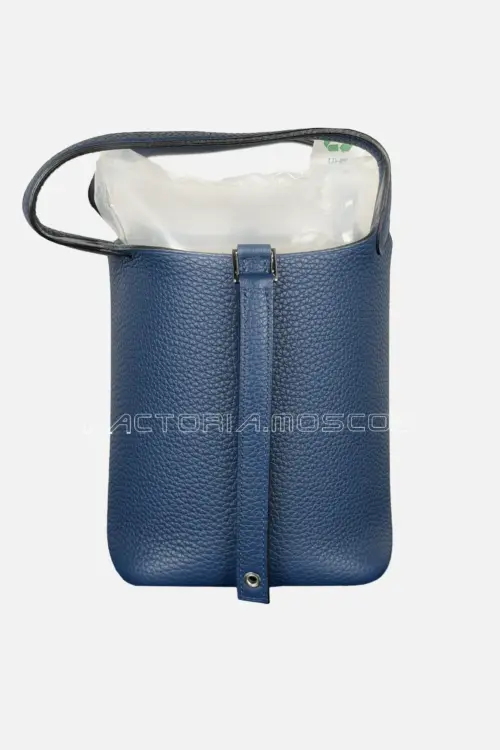 Hermes Picotin 18 Clemence Color Deep Blue PHW