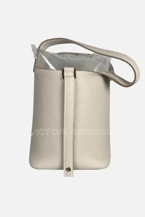 Hermes Picotin 18 Clemence Color Craie PHW