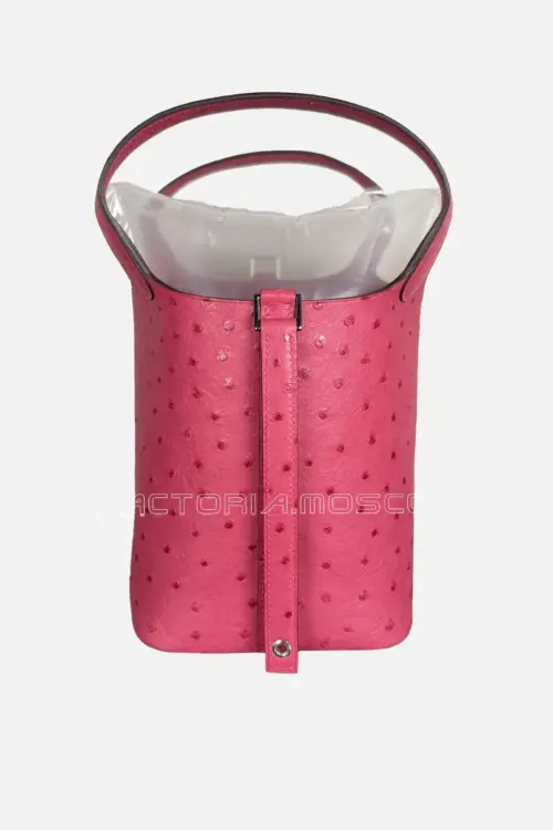 Hermes Picotin 18 Ostrich Color Rose Tyrien PHW