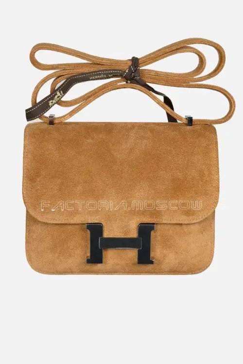 Hermes Constance 18 Grizzly Color Chai PHW