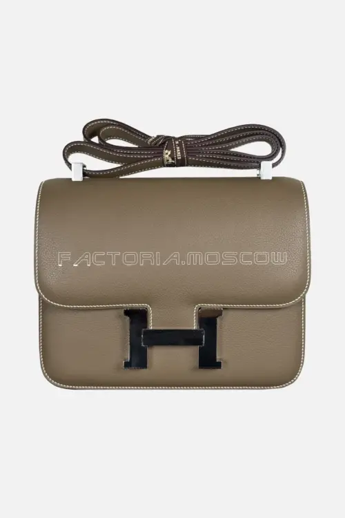 Hermes Constance 24 Chevre Color Etoupe PHW
