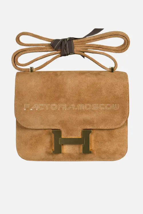 Hermes Constance 18 Grizzly Color Chai GHW