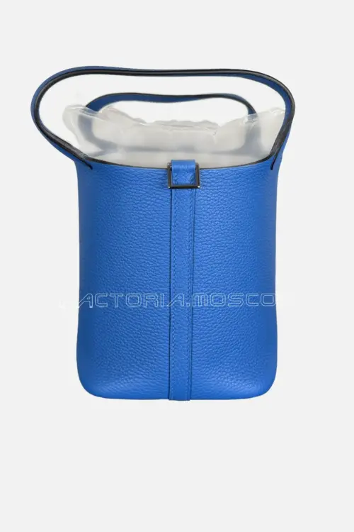 Hermes Picotin 18 Clemence Color Blue Hydra PHW