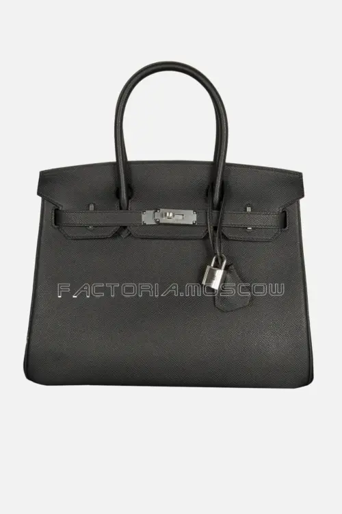 Hermes Birkin 30 Epsom Color Black PHW
