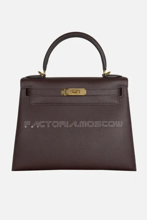 Hermes Kelly Sellier 28 Epsom Color Rouge Sellier GHW